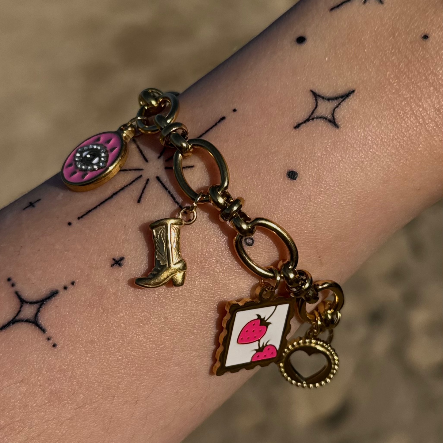 Chaîne Mila | Bracelet Breloques Personnalisable